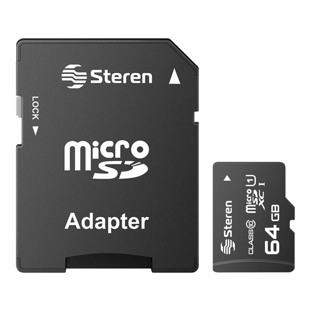 64GB MicroSD XC Memory Card - UHS-I U1 V10 A1 - High Sp