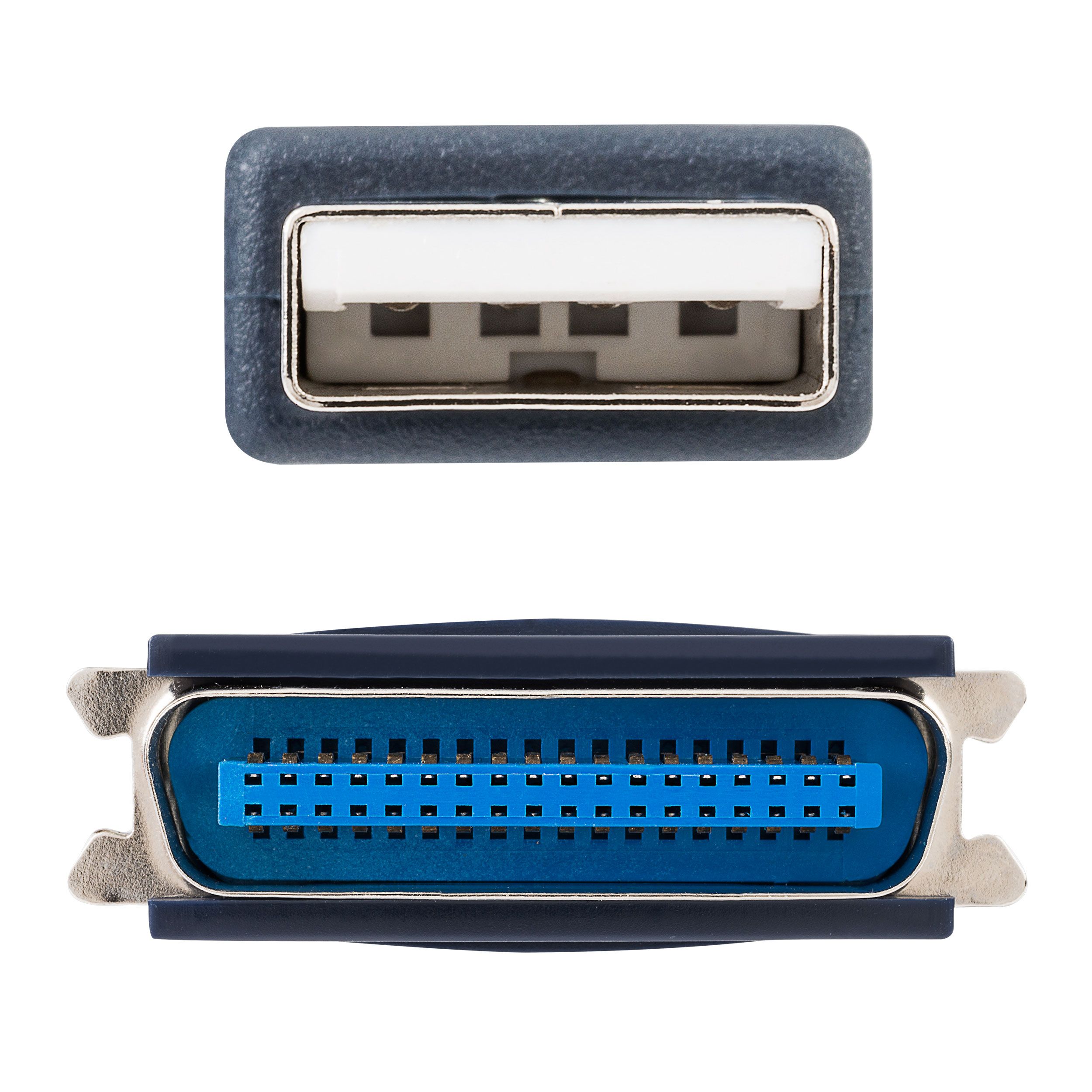 Adaptador USB a paralelo (Centronics) de 36 pines, de 1,8 m