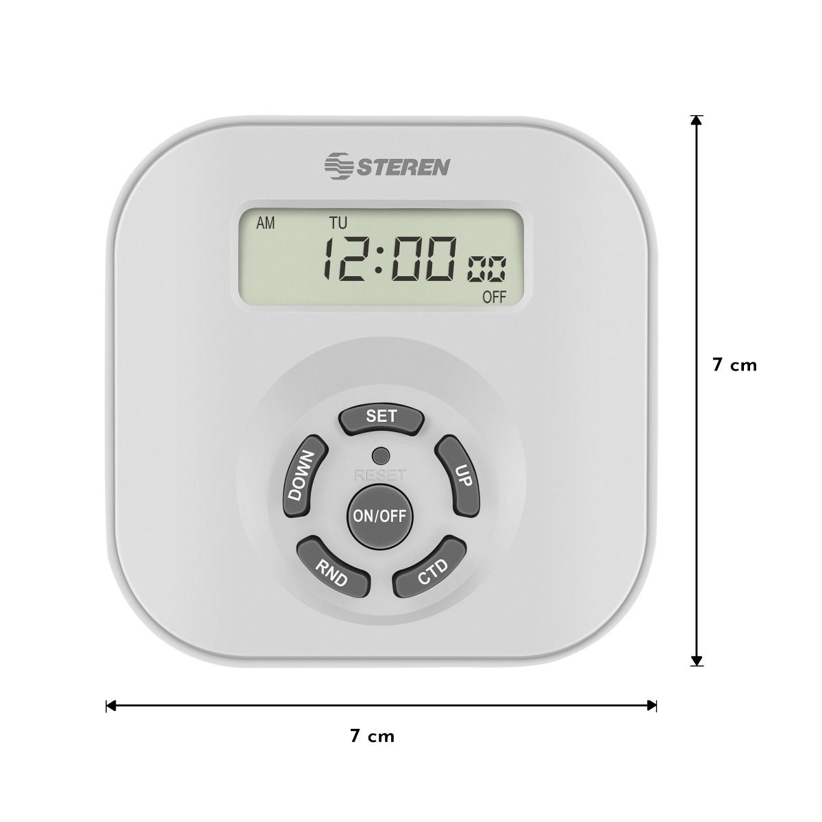Temporizador (timer) digital de 20 eventos