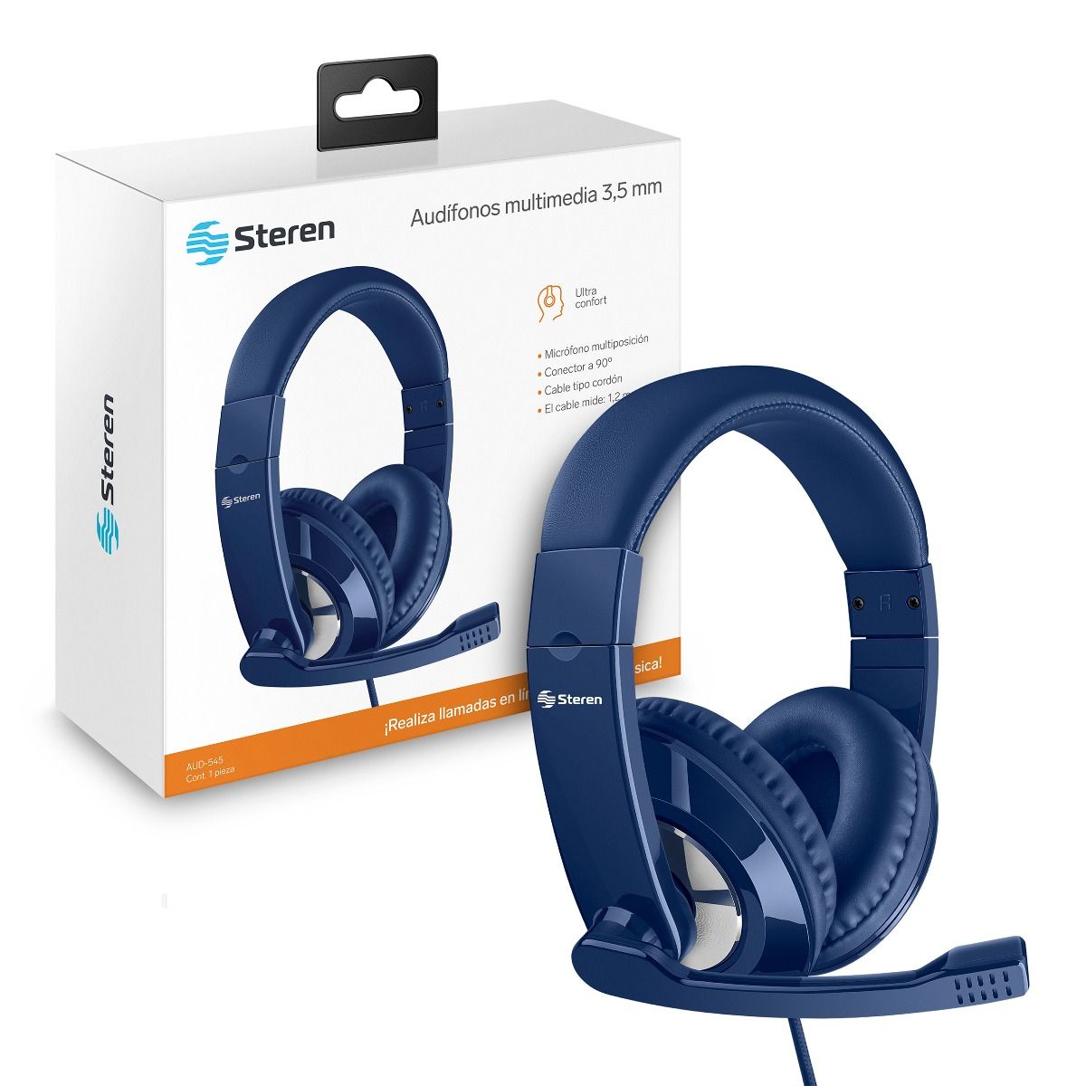 Audífonos multimedia 3,5 mm ultraconfort