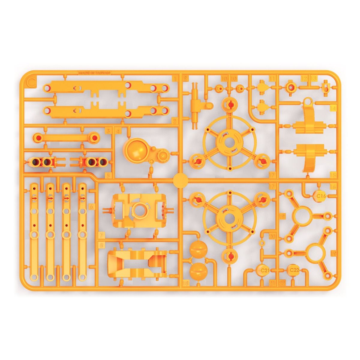 Kit científico con giroscopio 6 en 1 para armar