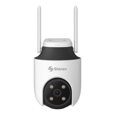 Cámara de seguridad Wi-Fi 6i* / Ethernet 8 Mpx robotizada con seguidor de movimiento para exterior, doble banda