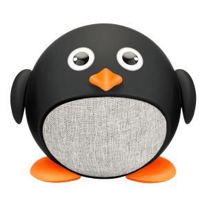 Mini bocina Bluetooth* con forma de pingüino