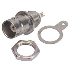 Conector hembra tipo BNC para chasis