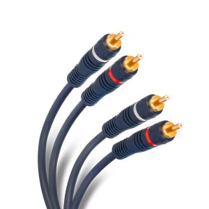 Cable RCA 2 plug a 2 plug de 3,6 m