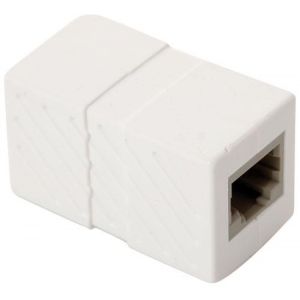 Unión (crossover) jack a jack RJ45 de 8 contactos CAT 5e, tipo Keystone