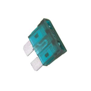 Fusible automotriz de 32 Vcc 30 A, verde