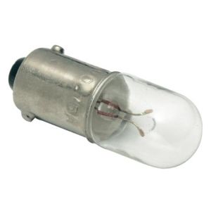 Foco miniatura de bayoneta, de  6,3 Vcc y 0,94 Watts
