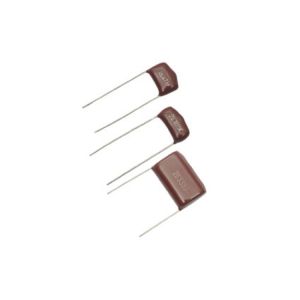 Capacitor de poliester metalizado, de 0.022 uF (micro Faradios) a 250 Volts