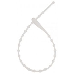 Cincho sujeta cable de nylon, reutilizable de 0.38 x 22.6 cm