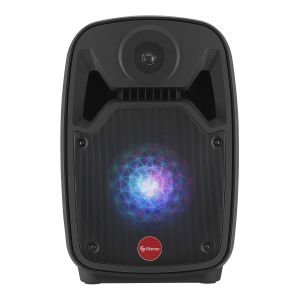 Bocina amplificada de 8" 550 WPMPO Bluetooth con batería recargable