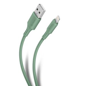 Cable USB a Lightning de 1 m color verde