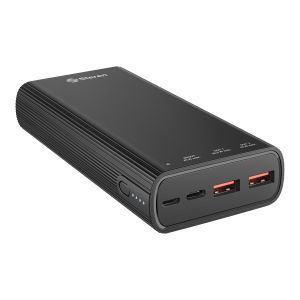 Power Bank de 18,000 mAh con Turbo Charge QC y Power Delivery con 2 salidas USB y USB C