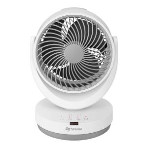 Ventilador oscilante con ajuste de velocidad y temporizador, para escritorio