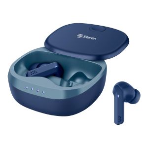 Audífonos Bluetooth* Touch True Wireless con Enviromental Noise Cancelling color azul