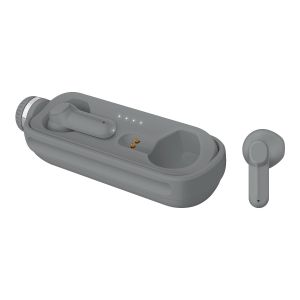 Audífonos Bluetooth* FreePods Touch True Wireless con Enviromental Noise Cancelling color gris