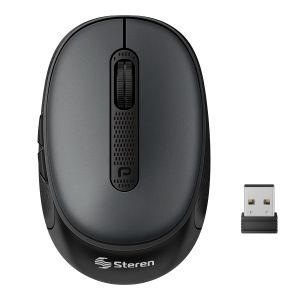 Mouse Bluetooth*/ RF, multidispositivo con batería recargable 800 / 1000 / 1200 DPI