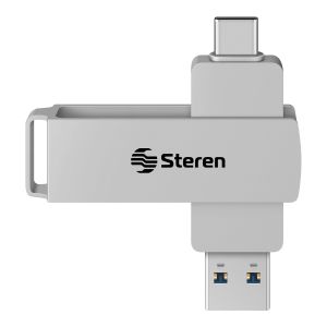 Memoria USB dual, tipo C y A, de 128 GB