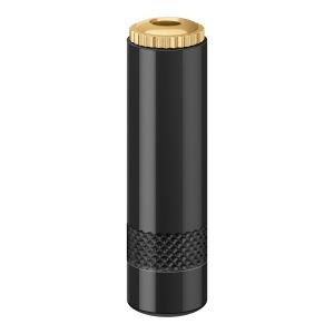 Jack 3,5 mm estéreo metálico, para soldar
