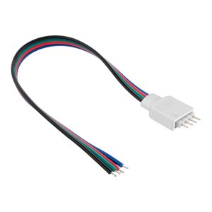 Cable de alimentación para tiras LED RGB multicolor