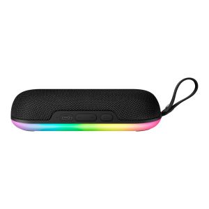 Bocina Bluetooth BeatAura con iluminación neón LED