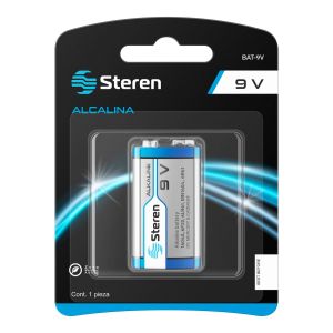 Batería alcalina Ultra "9V" (cuadrada) de larga duración