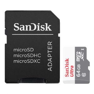Memoria microSD XC de 064 GB, clase 10 SanDisk*