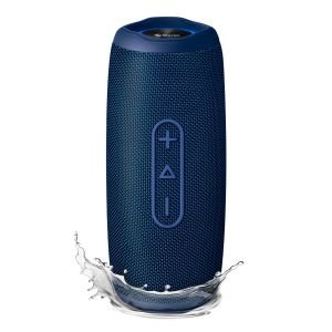 Bocina Bluetooth* Splash Bass TWS grande color azul