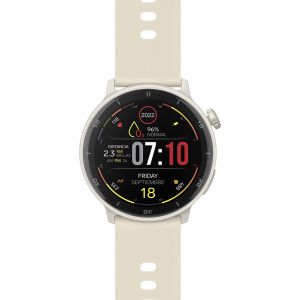 Smart Watch Bluetooth* Touch AMOLED* con función GPS, 1.4”, 3 ATM, 22 mm-BEIGE