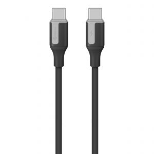 Cable USB C de 3 m 65 W, color negro