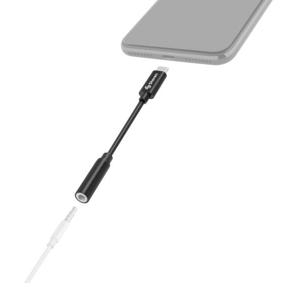 Adaptador USB-C A 3.5mm Con Carga Simultánea – Dongle De Audio 2 En 1 Para Auriculares Y Cargador